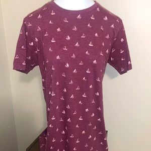 Ricky Singh Denim & Flower Short Sleeve Tee